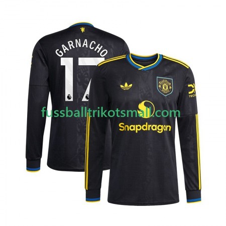 Fußballtrikots Manchester United Alejandro Garnacho 17 2025-2026 Langarm 3rd trikot kaufen
